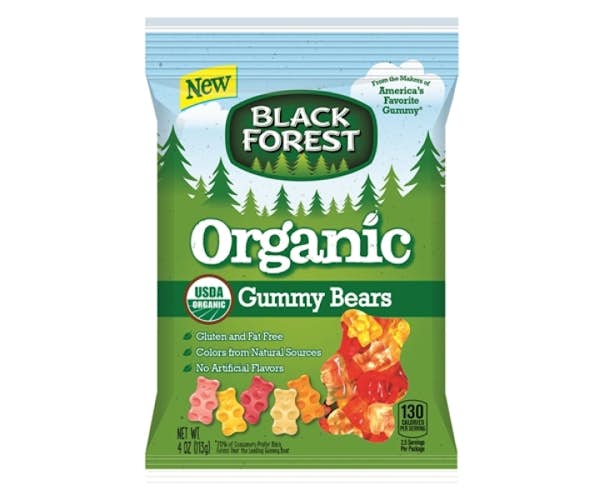 Bag of Black Forest Organic Gummy Bears