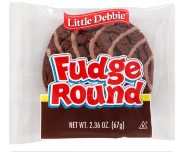 Little Debbie fudge cookie